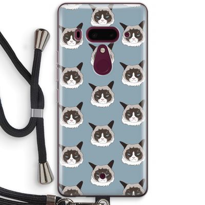It's a Purrr Case: HTC U12+ Transparant Hoesje met koord