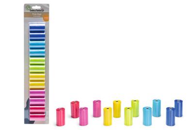 Beeztees Beeztees Navulling Poepzakhouder Regenboog (12x 20stuks)