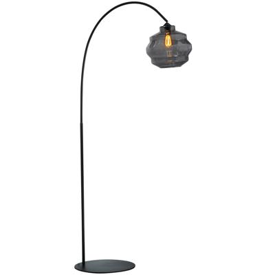 Masterlight BooglampPorto Ball smoke glas - Ø 30cm - 1710-05-05-4