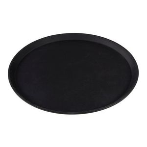 Kunststof dienblad rond met antislip 40,5 cm