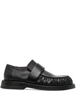 Marsèll mocassins en cuir à attache scratch - Noir Marsèll mocassins en cuir à attache scratch - Noir