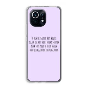 Regenboog: Xiaomi Mi 11 Transparant Hoesje