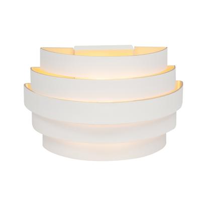 Highlight Design wandlampScudo wit met goud 20cm - W3640.00