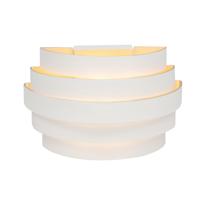 Highlight Design wandlampScudo wit met goud 20cm - W3640.00
