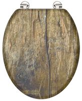 Schutte MDF WC-bril SOLID WOOD
 - 80024 80024