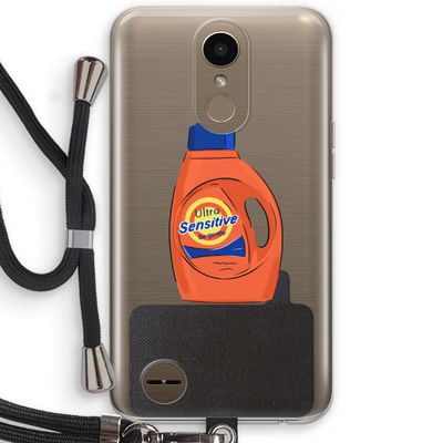 Ultra Sensitive: LG K10 (2017) Transparant Hoesje met koord
