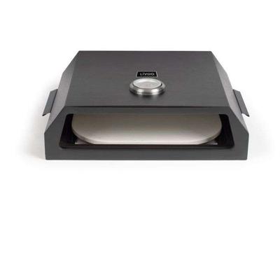 Forno per pizza - LIVOO - GS149 - Acciaio inox - Per barbecue a gas o a carbonella - 33,5 x 27,5 cm