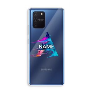 Abstract Spectrum: Samsung Galaxy Note 10 Lite Transparant Hoesje