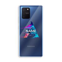 Abstract Spectrum: Samsung Galaxy Note 10 Lite Transparant Hoesje