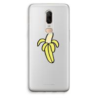 Banana: OnePlus 6 Transparant Hoesje - thumbnail