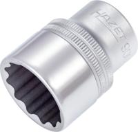 HAZET Dopsleutel 900Z-25 · 1/2 inch (12,5 mm) vierkant hol · Buitentwaalfkant tractieprofiel · SW 25 mm