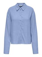 Only Onlsolvi L/s Linen Bl Shirt Cc Pnt Blouse Bel Air Blue