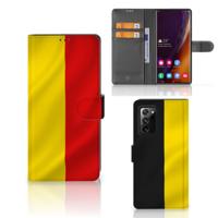 Samsung Galaxy Note20 Ultra | Bookstyle Case | Belgische Vlag