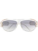 Cazal oversized-frame gradient-lens sunglasses - Tons neutres