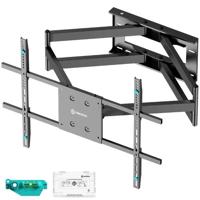 ONKRON M8L-B Draai- en kantelbare TV-beugel voor 42“-110” max. 100 kg, met draaifunctie, zwart