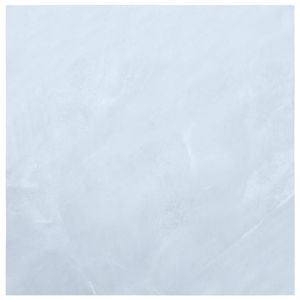 VidaXL Vloerplanken zelfklevend 5,11 m² pvc wit marmerpatroon