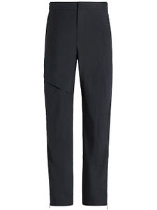 Zegna pantalon de jogging à poches zippées - Noir