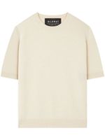 Alanui t-shirt nervuré A Finest Knit - Tons neutres