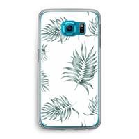 Simple leaves: Samsung Galaxy S6 Transparant Hoesje