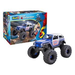 Revell Monster Truck Vrachtwagen/oplegger miniatuur Montagekit 1:20