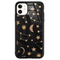 iPhone 11 glazen hardcase - Counting the stars