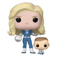 Funko Pop! figuur Marvel Studios The Fantastic 4 First Steps Invisible Woman & Franklin