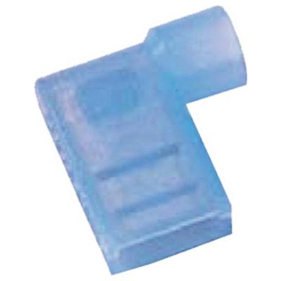 Intercable 182023 Platte stekker (female) Vertint Insteekbreedte: 6.3 mm Insteekdikte: 0.8 mm Volledig geïsoleerd Blauw 1 stuk(s)