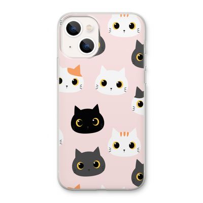 Katten: iPhone 13 Transparant Hoesje