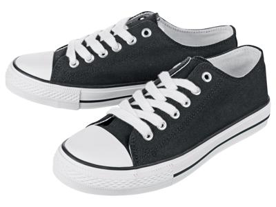 Dames-/herensneakers (Zwart, 43)