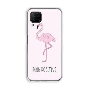 Pink positive: Huawei P40 Lite Transparant Hoesje