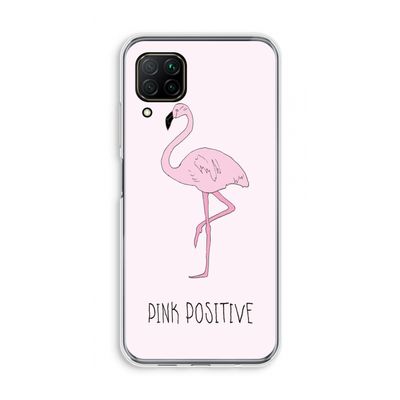 Pink positive: Huawei P40 Lite Transparant Hoesje