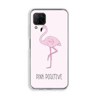 Pink positive: Huawei P40 Lite Transparant Hoesje