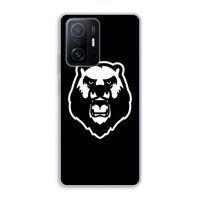 Angry Bear (black): Xiaomi 11T Pro Transparant Hoesje