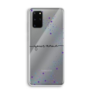 Sterren: Samsung Galaxy S20 Plus Transparant Hoesje