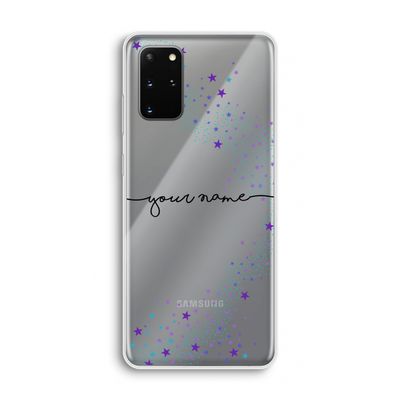 Sterren: Samsung Galaxy S20 Plus Transparant Hoesje