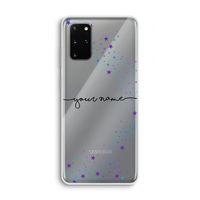 Sterren: Samsung Galaxy S20 Plus Transparant Hoesje