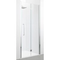 Novellini Young 2.0 1BS vouwdeur voor nis 97/101x200cm rechts matchroom/helder y21bs97d-1b