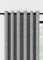 Laura Ashley Wilgenblad Chenille Staalgrijs Ringgordijn