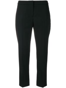 Alexander McQueen cropped tailored trousers - Noir