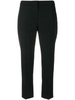 Alexander McQueen cropped tailored trousers - Noir - thumbnail