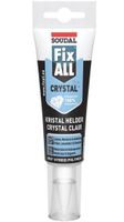 Soudal Fix - All Crystal | Lijm- en voegkit | Transparant | 125 ml - 131093 - thumbnail