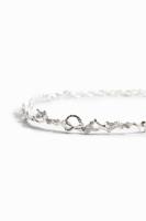 Verzilverde dunne choker Zalio - BLACK - U