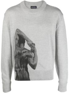 Honey Fucking Dijon pull en laine mélangée - Gris