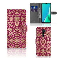 Wallet Case OPPO A9 (2020) | A5 (2020) Barok Pink - thumbnail