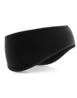 Beechfield CB316 Softshell Sports Tech Headband - Black - One Size - thumbnail