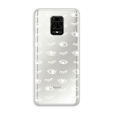 Eye pattern #3: Xiaomi Redmi Note 10 Lite Transparant Hoesje