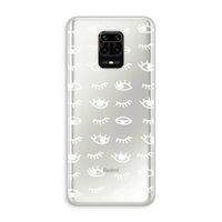 Eye pattern #3: Xiaomi Redmi Note 10 Lite Transparant Hoesje