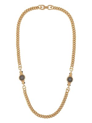 Givenchy Pre-Owned collier à logo (années 1980) - Or