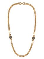 Givenchy Pre-Owned collier à logo (années 1980) - Or Givenchy Pre-Owned collier à logo (années 1980) - Or