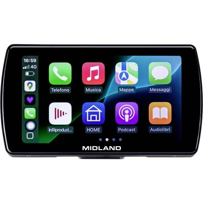 Midland Midland BikePlay Pro, Motorrad Multimedia Navigatiesysteem voor motorfietsen 12.7 cm 5 inch